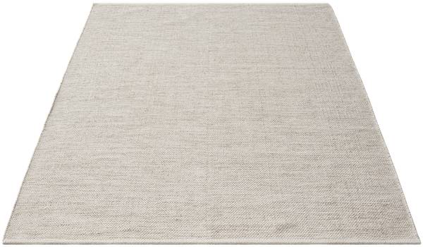 Handgewebter Wollteppich Boho Natur Beige - Wolle - 160 x 230 cm