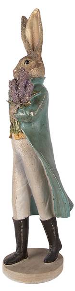 Dekorationsfigur Kaninchen 53424 Gold - Kunststoff - 15 x 53 x 17 cm