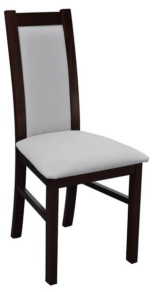 Esszimmerstuhl K17 Braun - Weiß - Kunstleder - 44 x 95 x 40 cm