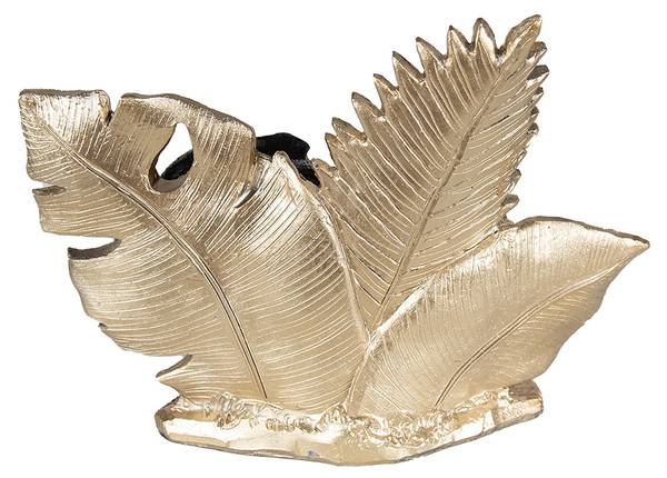 Figur Elefant Deko&Jose Schwarz - Kunststoff - 10 x 18 x 25 cm