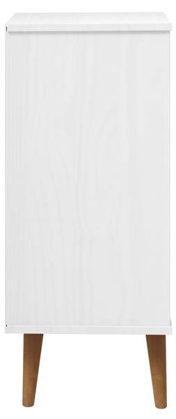 Armoire à tiroirs 3017181 Blanc - Pin - 40 x 82 x 35 cm