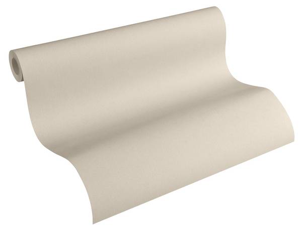 Vliestapete 4002 einfarbig glatt Design Beige - Braun