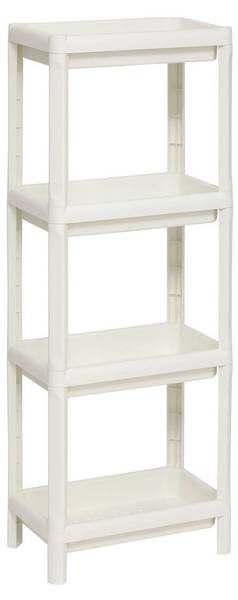 Étagère PARIS Blanc - Matière plastique - 22 x 100 x 37 cm
