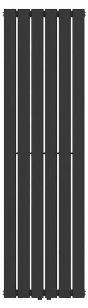 Designheizkörper Nore Schwarz - Stahl - 45 x 160 x 45 cm