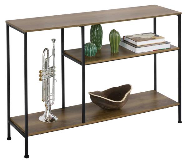 Table Console FSB35-PF Marron - Bois manufacturé - 120 x 80 x 30 cm