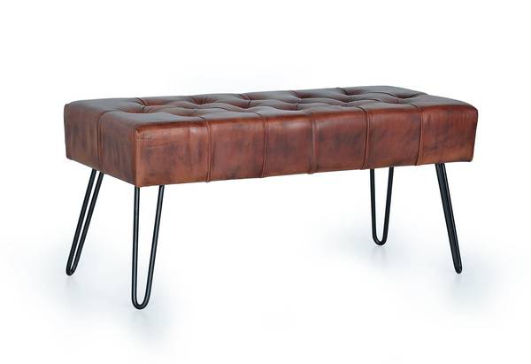 Bürgersteig 6136 Braun - Massivholz - 40 x 44 x 96 cm