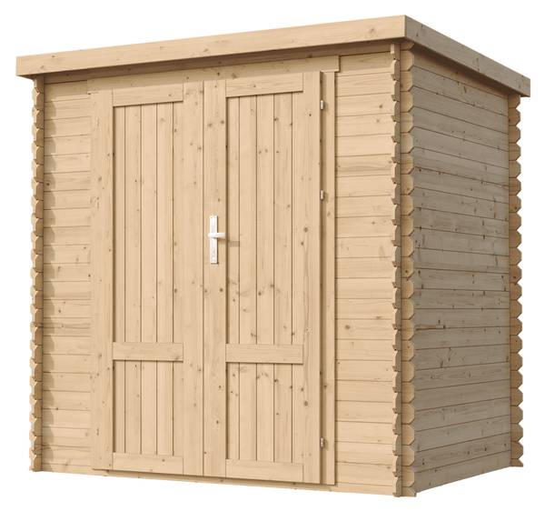 Gartenhaus M311F1+G Beige - Fichte - 188 x 206 x 118 cm