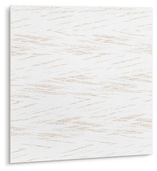Zelfklevende Tegels Claro set van 9 wit - polyester-PVC - 30 x 30 x 1 cm