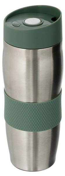Isolierter Becher BASIC Grün - Metall - 7 x 20 x 7 cm