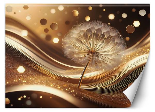 Fototapete Blumen Pusteblume Glamour 450 x 315 cm