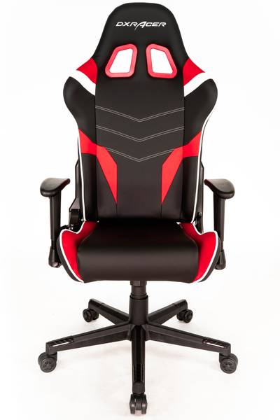 Gaming Chair PC188 Schwarz - Rot - Weiß