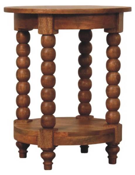 Beistelltisch Barley Braun - Mango - 45 x 55 x 45 cm