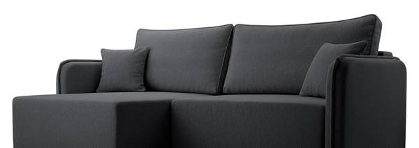 Ecksofa AURORA Schwarz