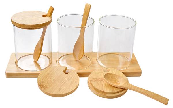 Vorratsglas Living Chic 42271 2er Set Glas - 9 x 12 x 29 cm