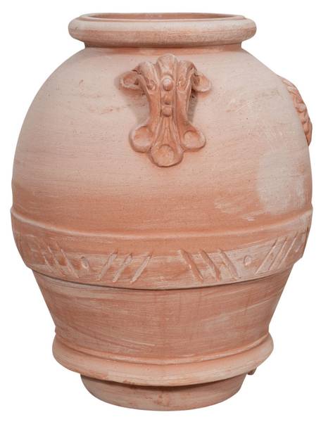 Amphore UNIKAT Braun - Rot - Terracotta - 43 x 55 x 43 cm