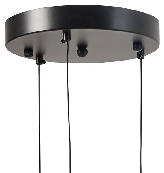 Pendelleuchten ANKOBRA Schwarz - Weiß - Metall - 25 x 203 x 25 cm