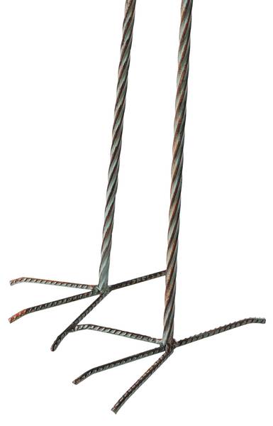 Gartenfigur BOFFA Braun - Grün - Metall - 30 x 106 x 21 cm