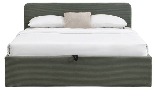 Bett MIA Grün - Massivholz - 215 x 88 x 170 cm