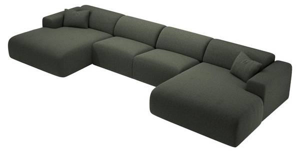 Sofa ohne Schlafmöglichkeit POGNI Grün