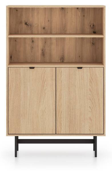 Standregal HEGGERS Braun - Melamin - 92 x 140 x 40 cm