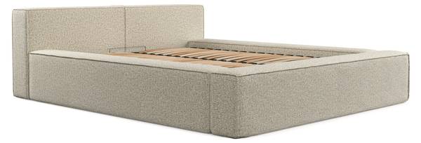 Polsterbett CASTO mit Stauraum Blur Beige - Liegefläche Breite: 160 cm