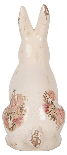 Dekorationsfigur Kaninchen Easter&Grady Beige - Keramik - 10 x 21 x 13 cm