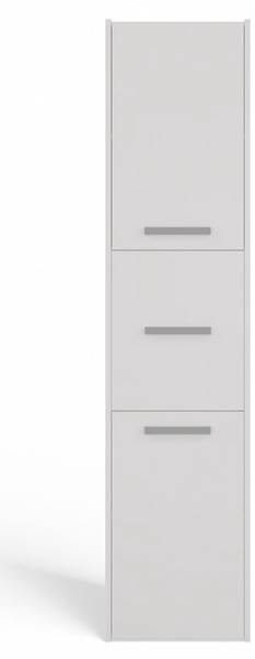 Badezimmerschrank A5 Weiß - Holzwerkstoff - 40 x 170 x 30 cm