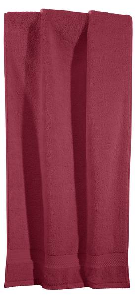 Handtuch-Set 4er-Pack 163416 Bordeaux - Grau - Orange