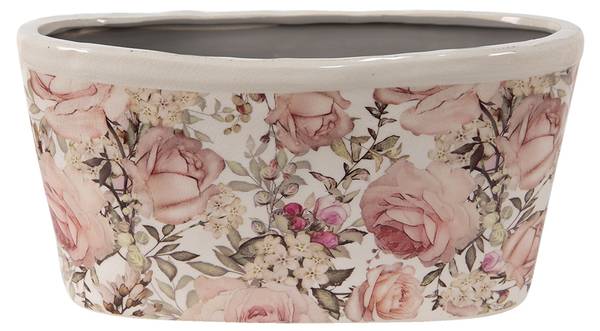 Blumentopf Montserratsi Pink - Keramik - 13 x 14 x 27 cm