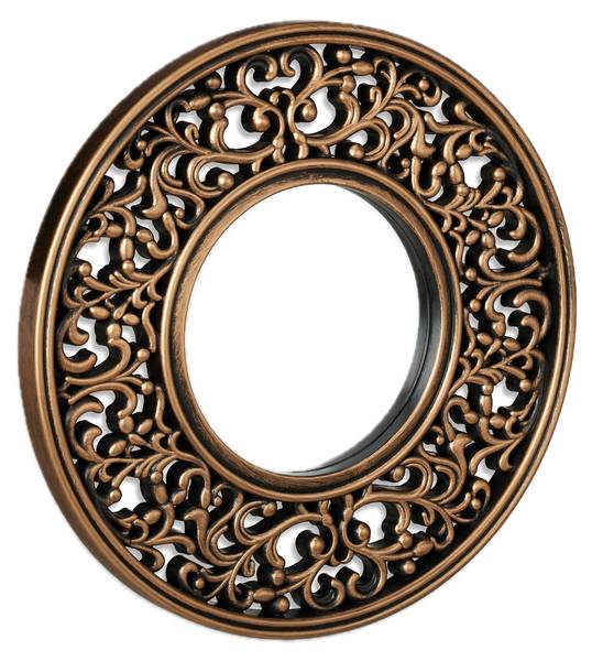 103272 3-er Set Schwarz - Gold - Glas - Kunststoff - 28 x 7 x 30 cm