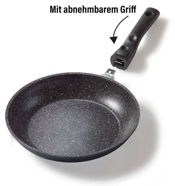 Bratpfanne Lavaca Aluminium - Anthrazit - ø 24