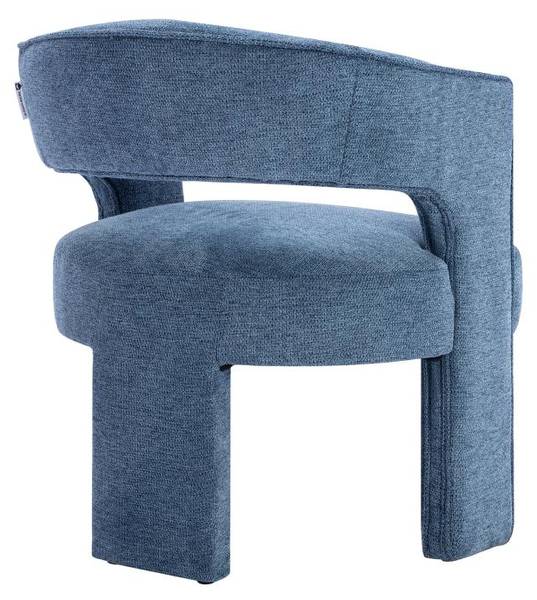 Sessel mit gerader Rückenlehne FONTANOVA Blau