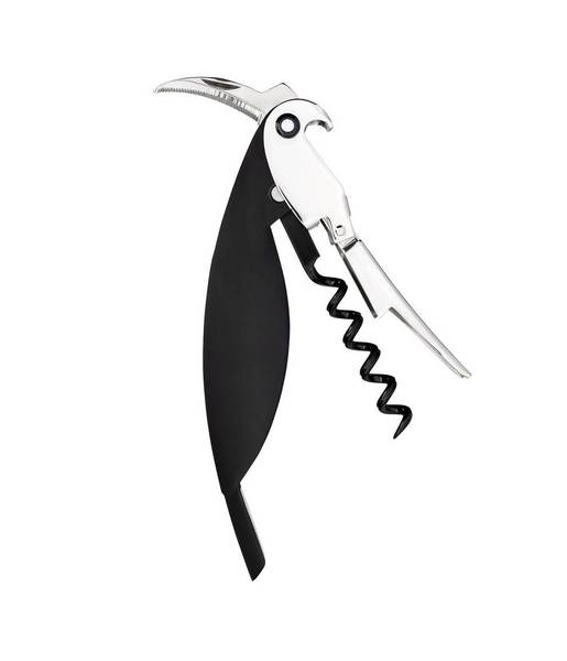 Korkenzieher Parrot Schwarz - Naturfaser - 3 x 13 x 3 cm