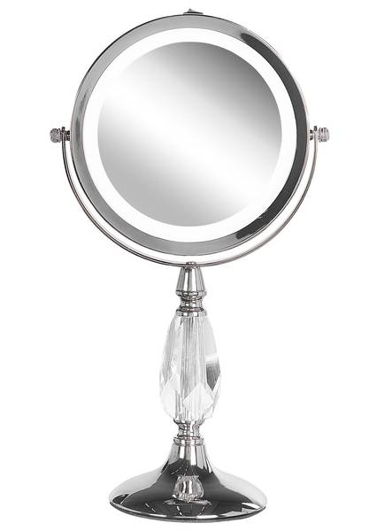 Miroir de table MAURY Argenté