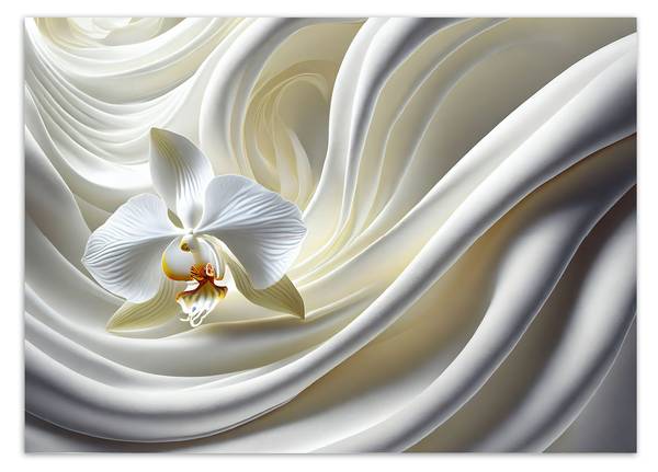 Fotobehang orchidee 300 x 210 cm