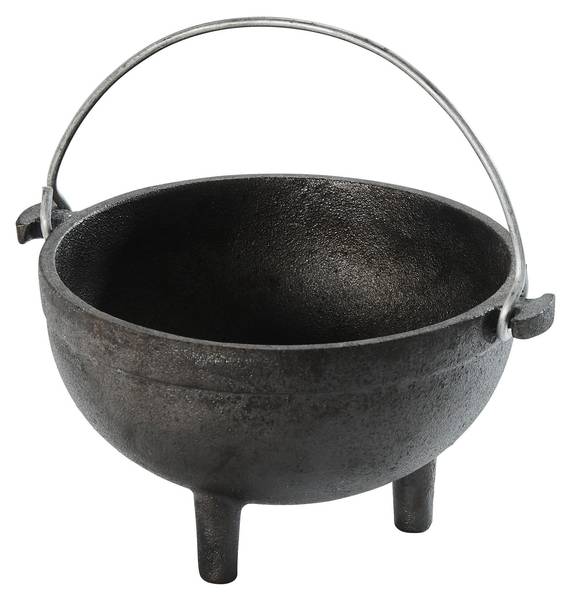 Servierkessel GOURMET Schwarz - Metall - 14 x 8 x 14 cm