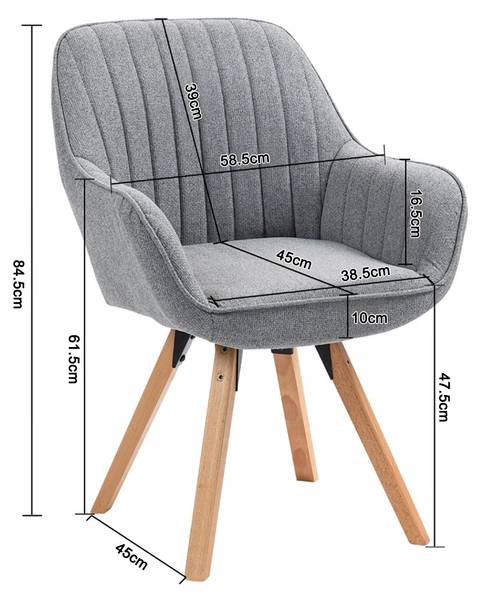 Essgruppe CLIFT X CARSON GR 5-teilig Grau - Eiche Dekor