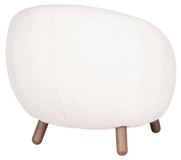Sessel Savona 2-teilig Weiß - Polyester - Webstoff - 80 x 68 x 76 cm