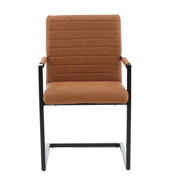 Esszimmerstühle Art (2er-Set) Braun - Flachgewebe - 54 x 88 x 63 cm