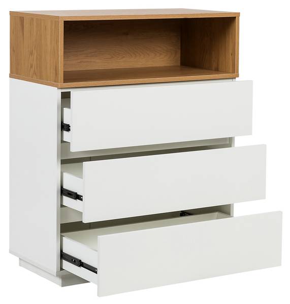 Kommode MELMO K Braun - Holzwerkstoff - 40 x 100 x 80 cm