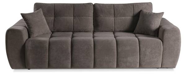 Sofa FUTU Braun - Holzwerkstoff - 263 x 93 x 105 cm