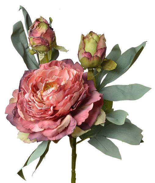 Kunstblume 91152 Rot - Kunststoff - 12 x 62 x 12 cm