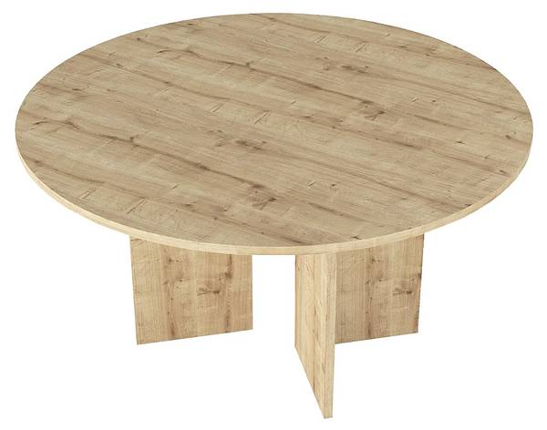 Esstisch TOPANIA Beige - Braun