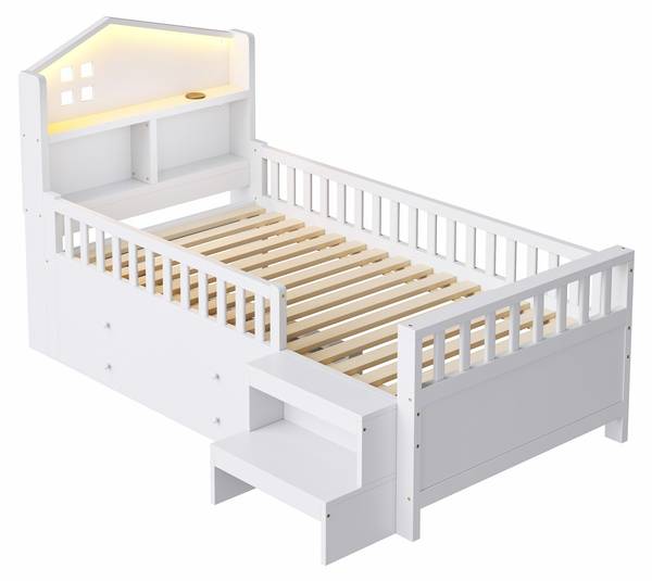 Lit enfant Phoebus Ⅶ Blanc