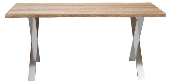 Tischplatte NOAH Braun - Holz teilmassiv - 160 x 4 x 90 cm