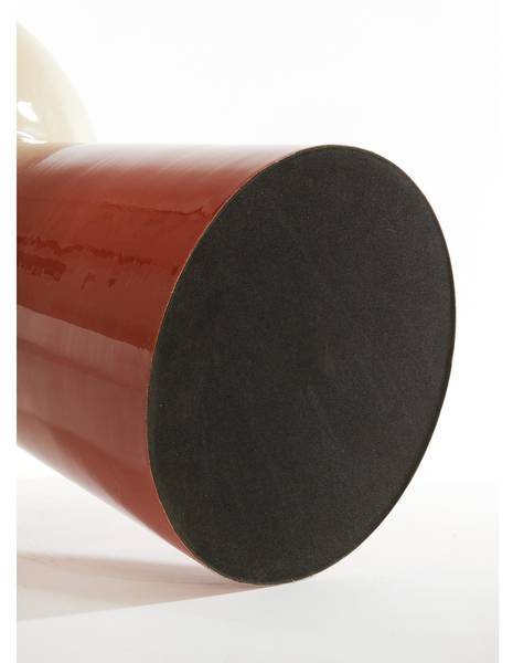 Beistelltisch Rovini Weiß - Eisen - 35 x 41 x 35 cm