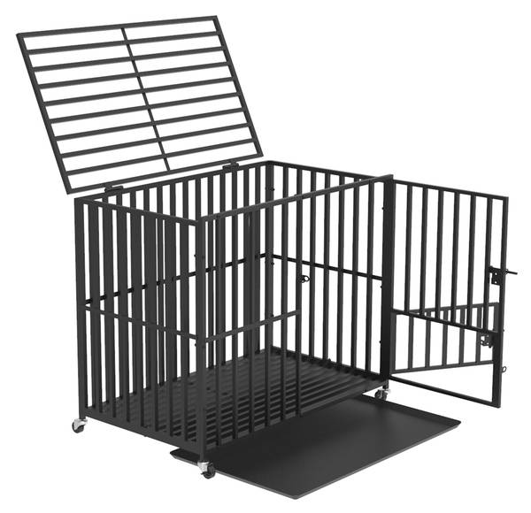 Hundekäfig große Hunde Hundetransportbox 78 x 89 x 107 cm