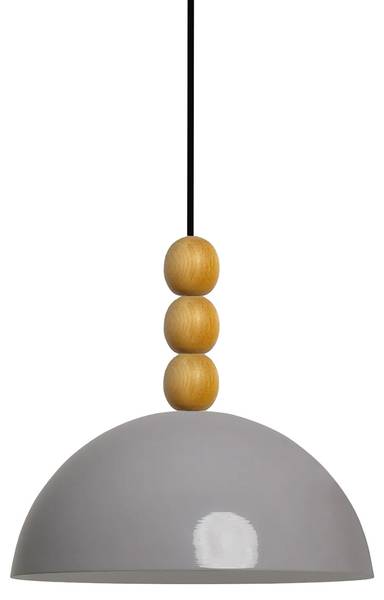 Pendelleuchte SLipeo Grau - Höhe: 24 cm
