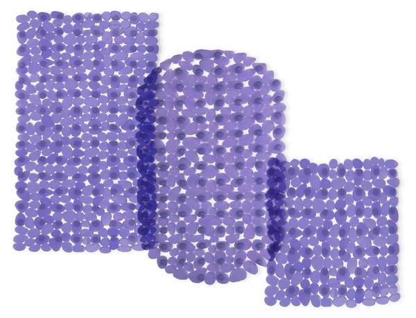 Wanneneinlage Bubble Violett - Tiefe: 68 cm
