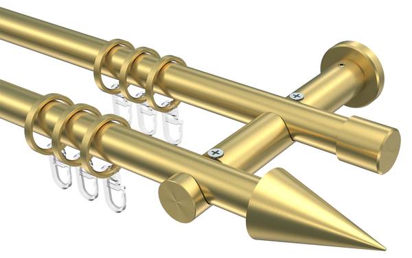Gardinenstange 2-Lauf Platon Savio Breite: 240 cm